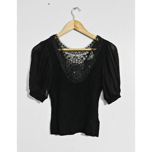 Nygard Vintage Beaded Sweater Top